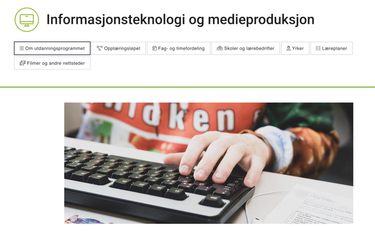 Vilbli Informasjonsteknologi og medieproduksjon IM